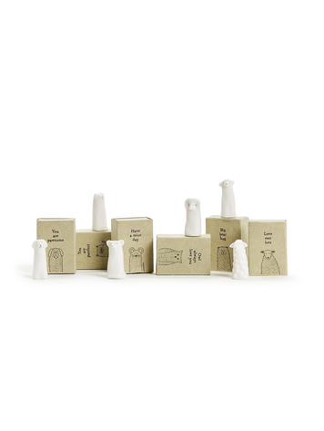 Two's Company Porcelain Animals