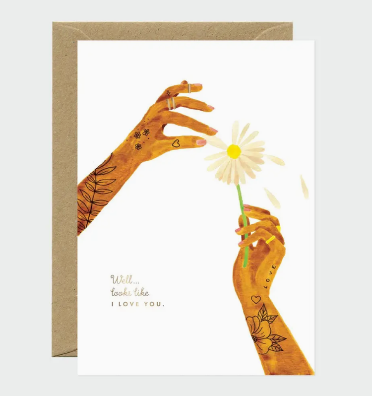 ALL THE WAYS TO SAY Gold 'love You' Daisy