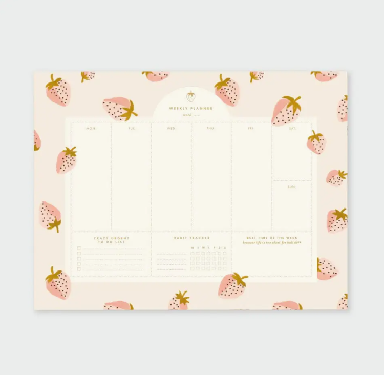 ALL THE WAYS TO SAY Strawberry  Planner