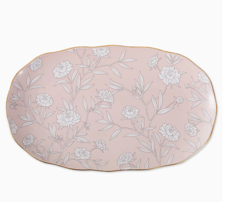 Fringe Studio Serving Platter - Pas Peony