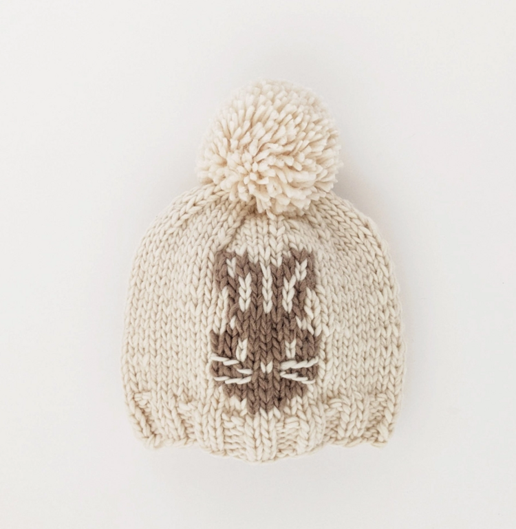 Huggalug Whiskers Bunny Rabbit  Beanie