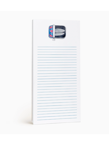 E. Frances Paper Studio Sardines Market Notepad
