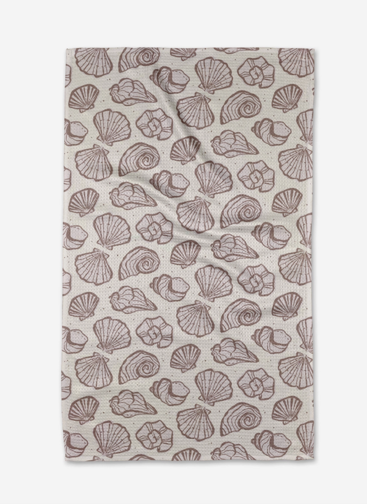 Geometry Retro Coastal Seashells