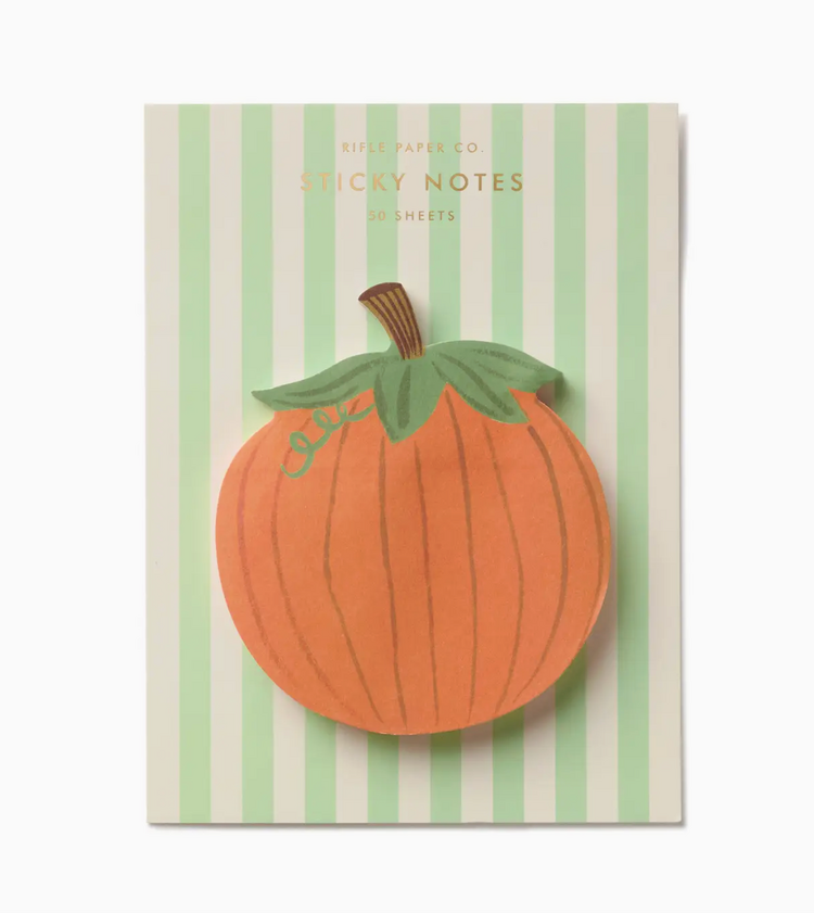 Rifle Paper Co. Pumpkin Sticky Notes