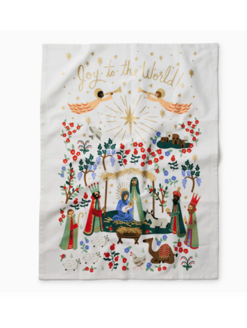 Rifle Paper Co. Nativity Tea Towel