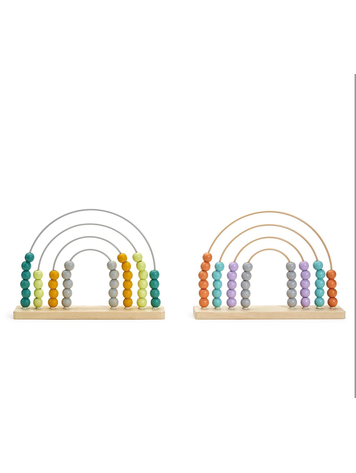 Two's Company Counting Rainbows Wooden Abacus