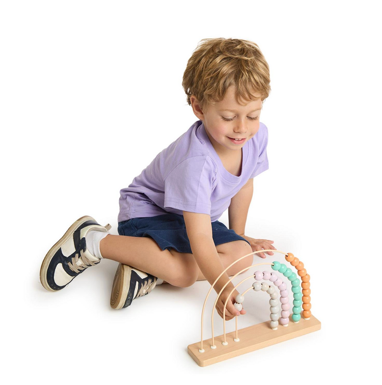 Two's Company Counting Rainbows Wooden Abacus