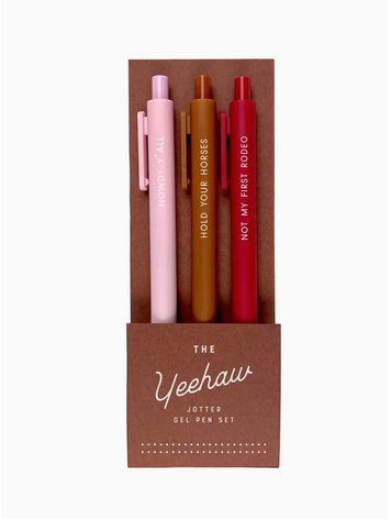 Ruff House Art Yeehaw Jotter Set