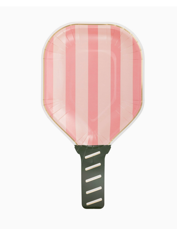 My Mind's Eye Pink Paddle Shaped Paper Plate