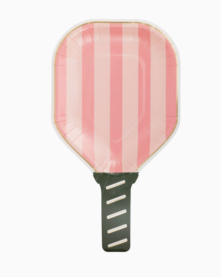 My Mind's Eye Pink Paddle Shaped Paper Plate