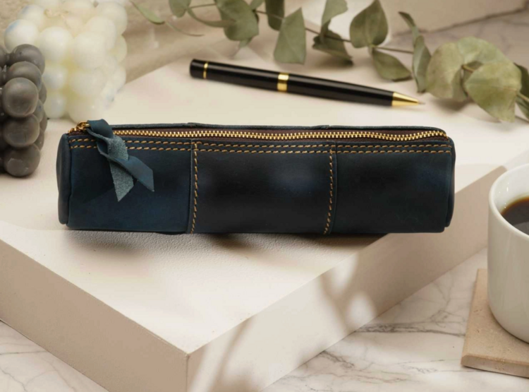 American Leather Goods Leather Pencil Case