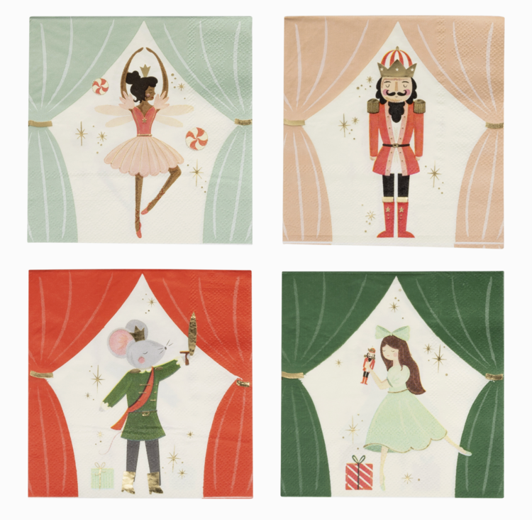 My Mind's Eye Nutcracker Napkin Set