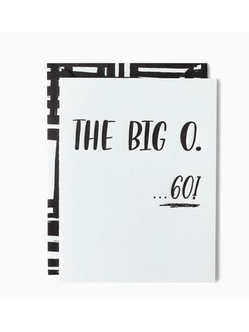 Paper Epiphanies THE BIG O - 60-Birthday