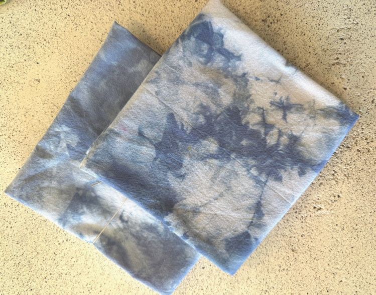 Sea and Green Happy Clouds TEA TOWEL