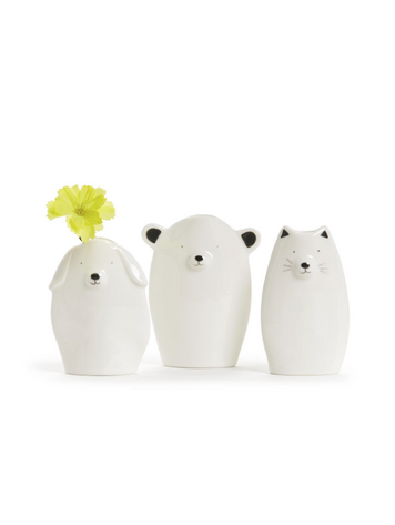 Two's Company Animal Vase