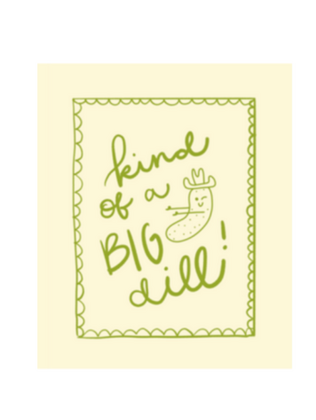 Stoodles Studio Big Dill Card