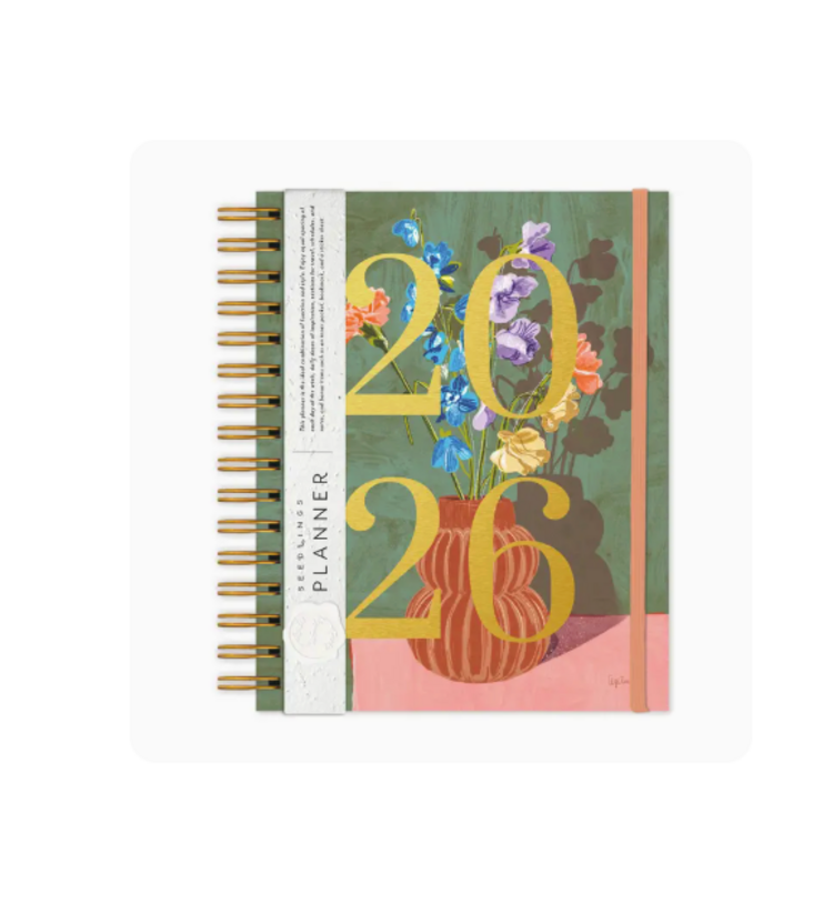 Seedlings 2026 Sweet Days Vase Planner