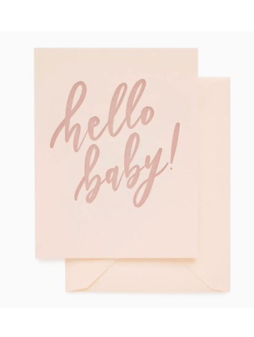 Sugar Paper Hello Baby Pink