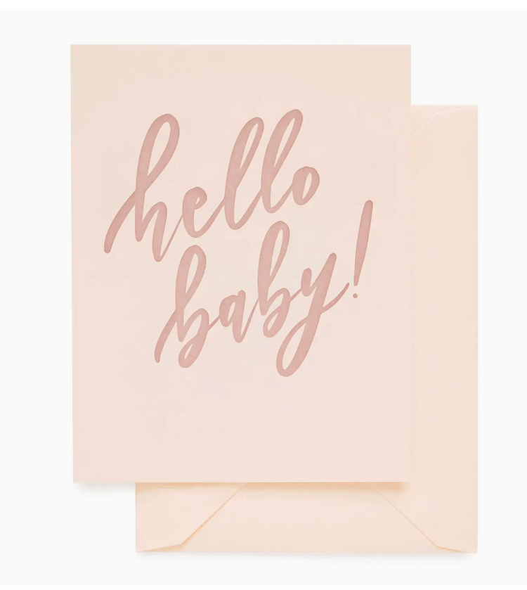 Sugar Paper Hello Baby Pink