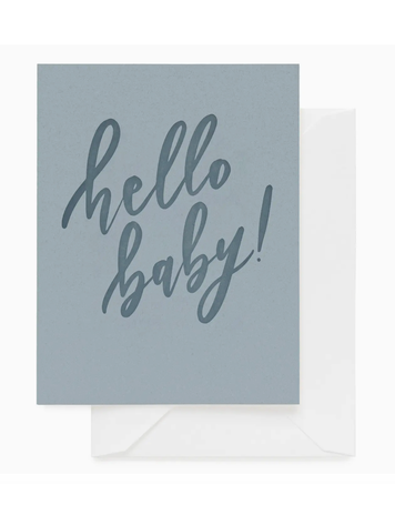 Sugar Paper Hello BABY Blue