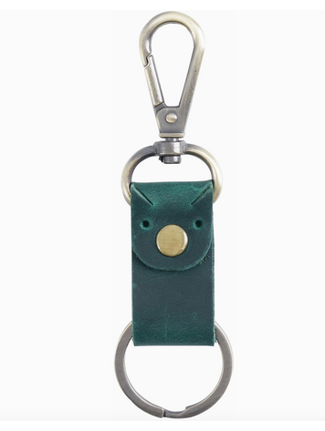 American Leather Goods Genuine Leather Keychain