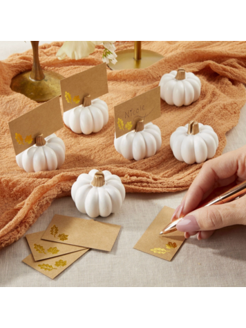 Kate Aspen Pumpkin Placecard Holder