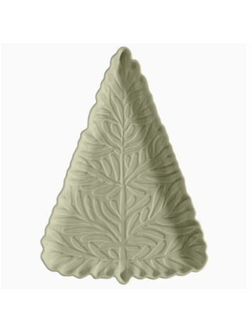 Santa Barbara Design Studio Stamped Tree Platter - Sage Mist