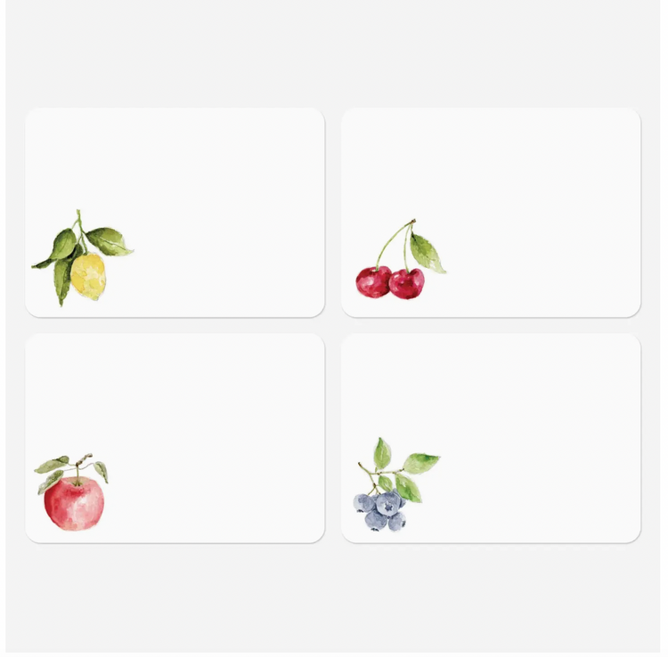 emily lex studio Fruit Flat Notes