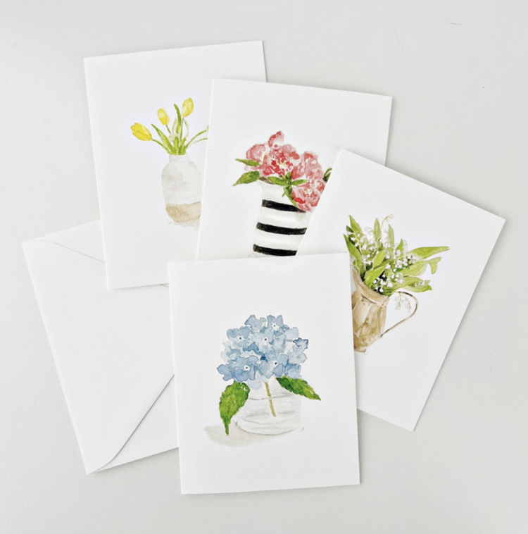 emily lex studio Flower Notecards Set