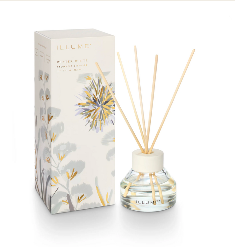 Creative Co-Op Winter White Mini Aromatic Diffuser