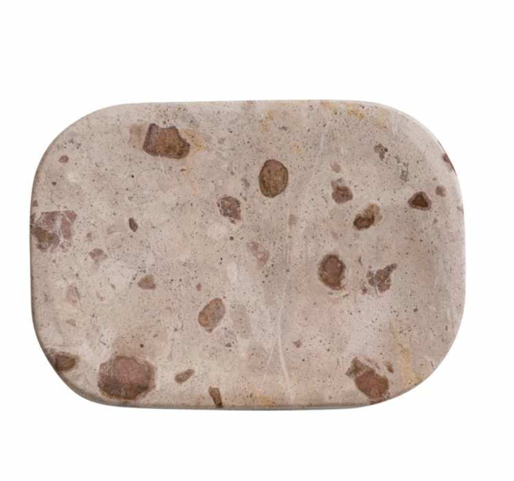 Creative Co-Op Marble Soap Dish