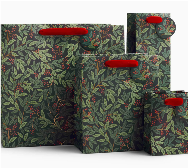 Rifle Paper Co. Willowberry Gift Bag Medium