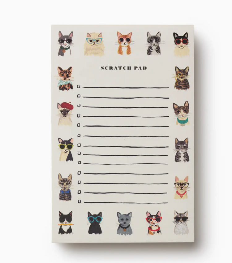 Rifle Paper Co. Cool Cats Notepad