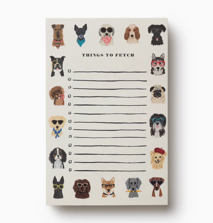Rifle Paper Co. Dog Days Notepad