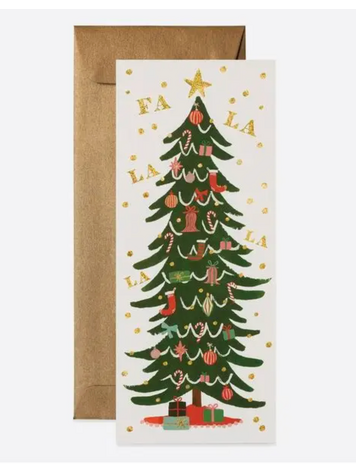 Rifle Paper Co. Fa La La Tree No.10 Card