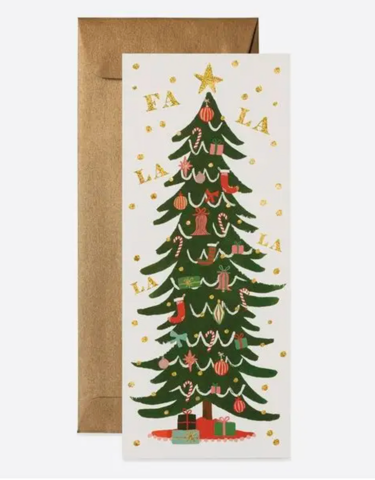 Rifle Paper Co. Fa La La Tree No.10 Card