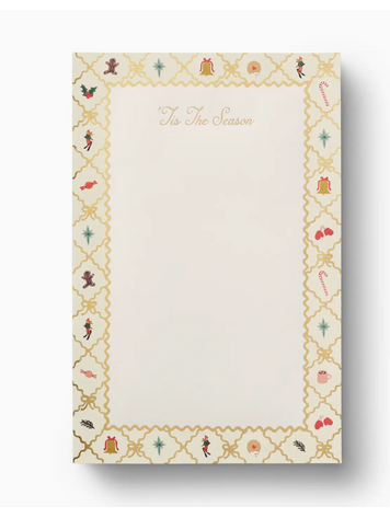 Rifle Paper Co. Holiday Argyle Notepad