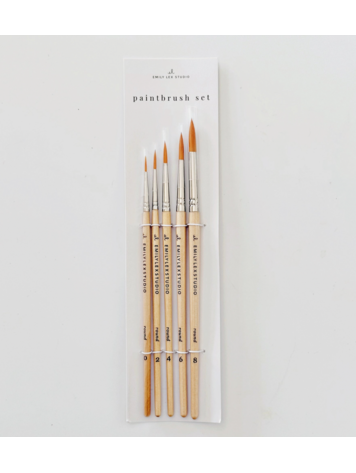 emily lex studio Watercolor Paint Set with Brush