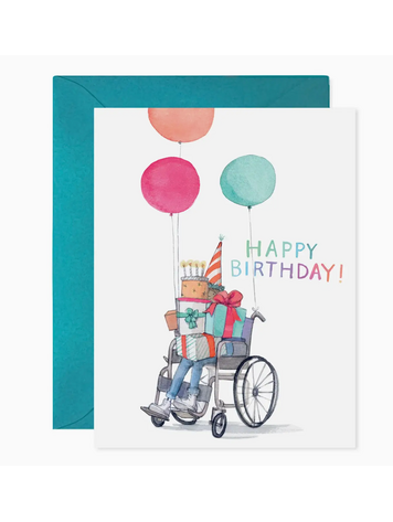 E. Frances Paper Studio Wheelin' Bday