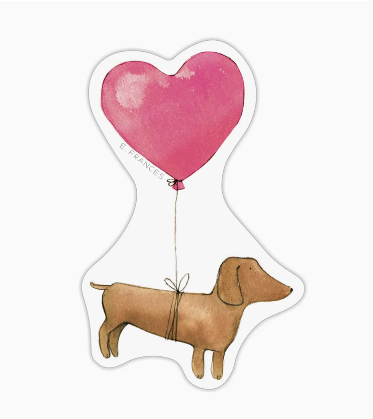 E. Frances Paper Studio Balloon Dog Sticker