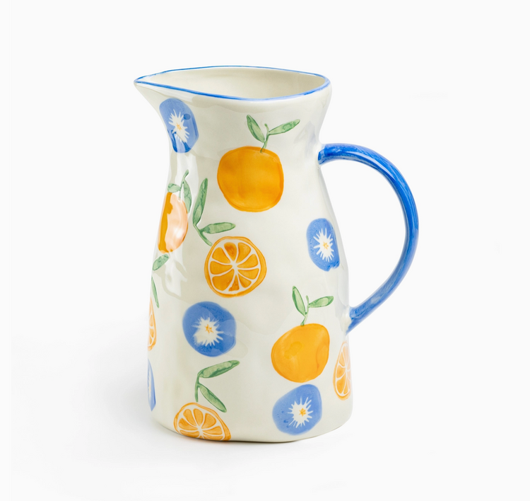 Grace Teaware Orange Bloom 1.9qt Pitcher
