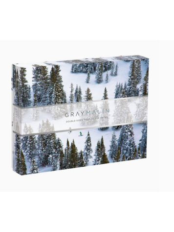 Chronicle Books Gray Malin the Snow Double-Sided 500 Piece Puzzle