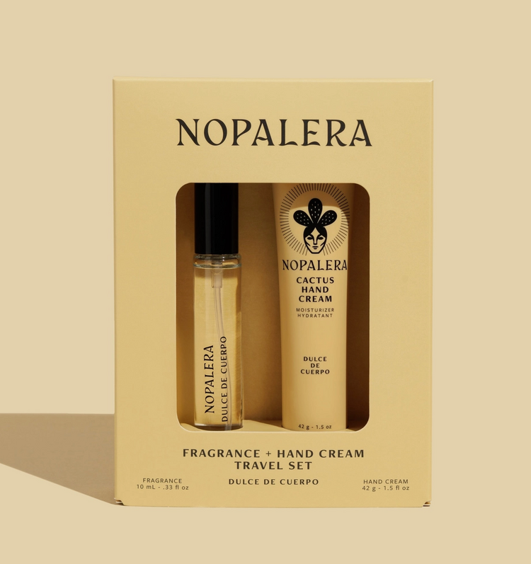Nopalera Hand Cream + Travel Fragrance Gift Set