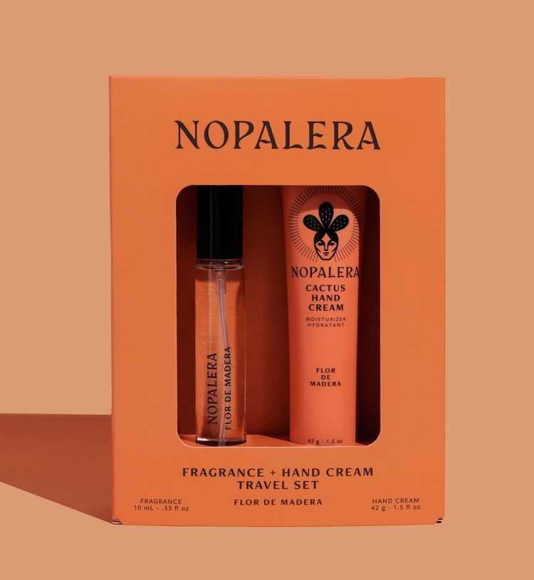 Nopalera Hand Cream + Travel Fragrance Gift Set