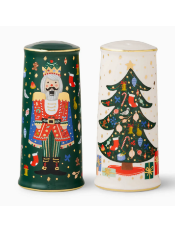 Rifle Paper Co. Nutcracker Salt & Pepper Shaker Set