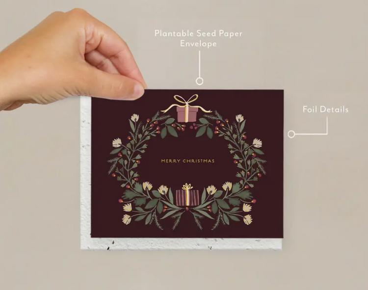 Seedlings Christmas Wreath