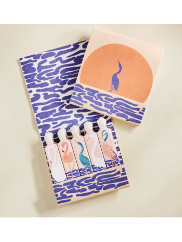 One & Only Paper Tropical Sunset Birds Matches