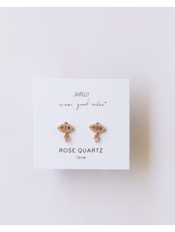 JaxKelly Evil Eye Rose Quartz