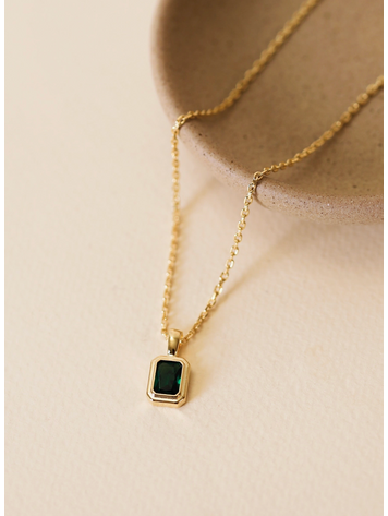 JaxKelly Emerald Green Pendant