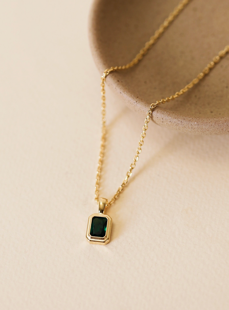 JaxKelly Emerald Green Pendant